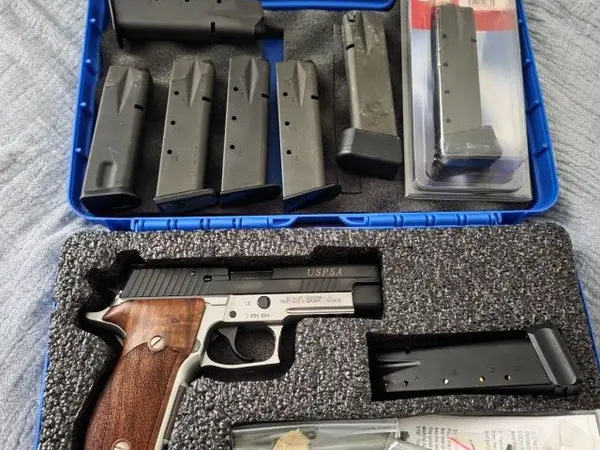 limited edition sig 9mm two tone