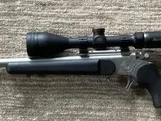 Thompson Center Contender Carbine 223 stainless bull barrel w/scope