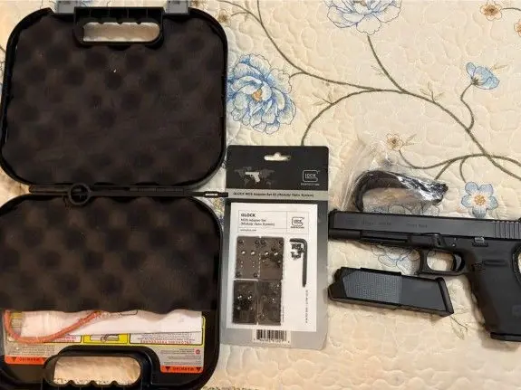 Glock model 40 Gen 4 MOS