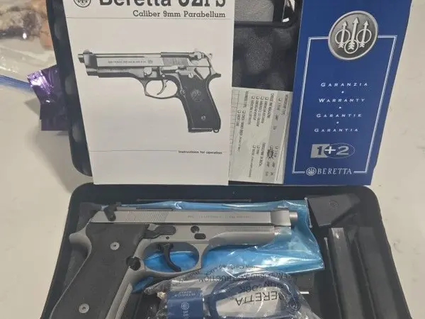 Beretta 92 FS Inox Semi Auto 9mm