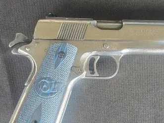 1981 Colt Gold Cup National Match 1911 .45 ACP pistol High Polish