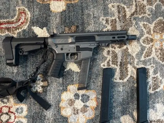 REDUCED**CMMG BANSHEE MKGS 9MM – 5” GRAY