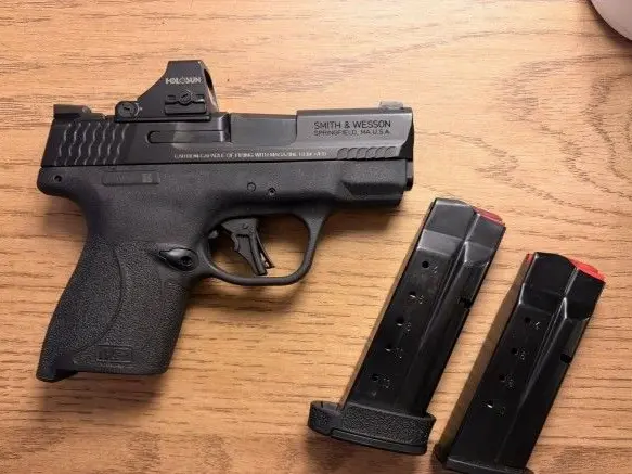 S&W Shield Plus with Holosun HE507K-GR X2