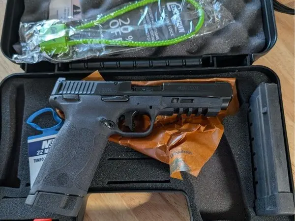 S&W .22 MAG SEMI AUTO 2/30 RD MAGS