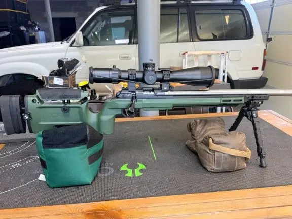 CZ 457 in KRG Bravo chassis with lots of extras