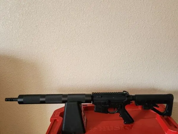 BUSHMASTER over SPIKE'S 16" 5.56x45 ULTRALIGHT BARREL