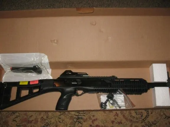 45 ACP CARBINE NEW IN BOX - -HPOINT threaded barrel- rails