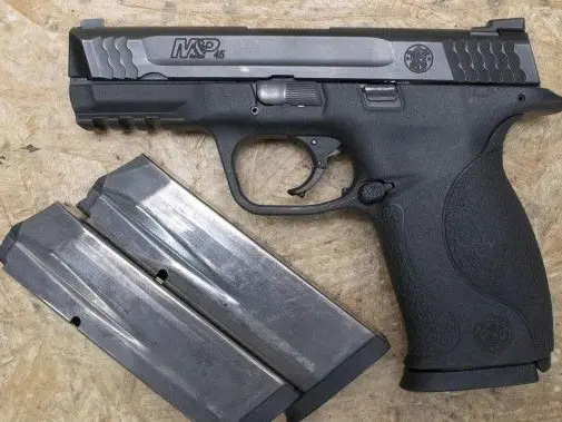 M&P .45 with 3 mags