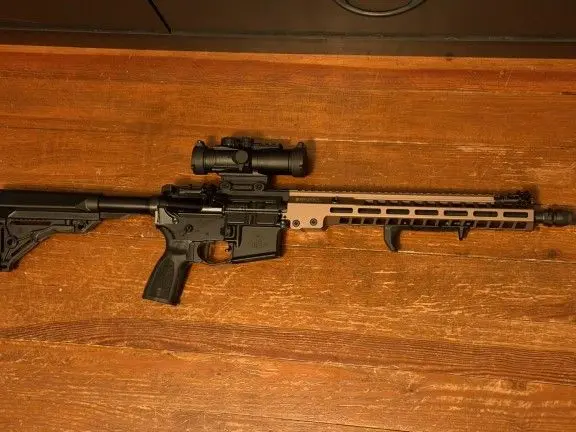 PSA Sabre-15 w/Primary Arms 3x and upgraded internals