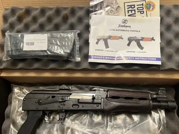 NIB Zastava ZPAP85 M85 5.56 AK Pistol