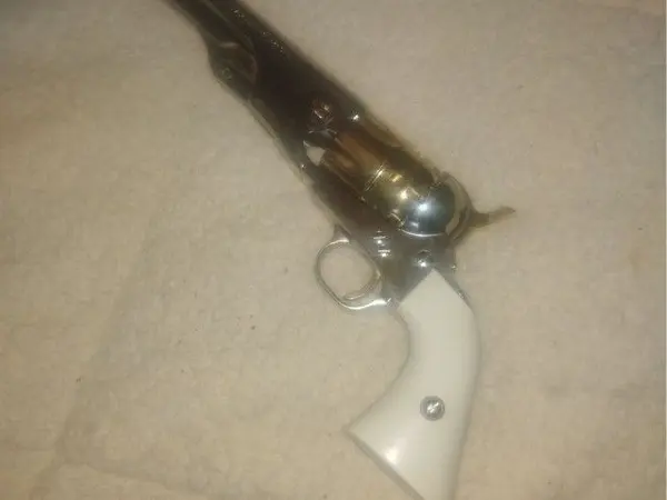 Flla pietta 1860 glide plated and stainless