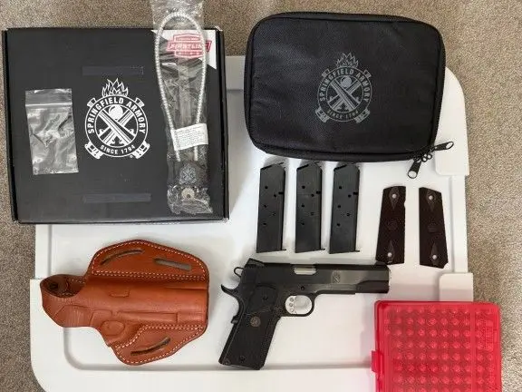 SPRINGFIELD ARMORY GARRISON 1911 | .45 ACP | 5" BLUED