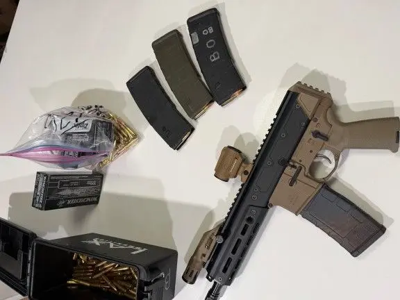 Psa Jakl 8” .300bo with optic and mags
