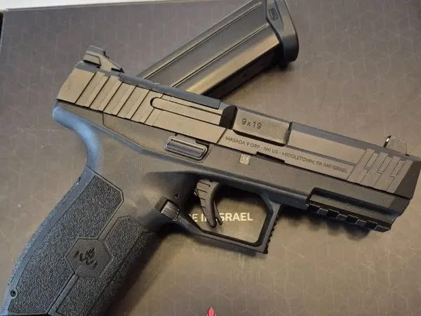 Masada 9MM Optic Ready 17rd 4.1" striker fired pistol