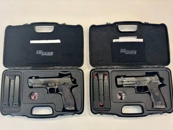 Sig Reserve P226 & P320 guns