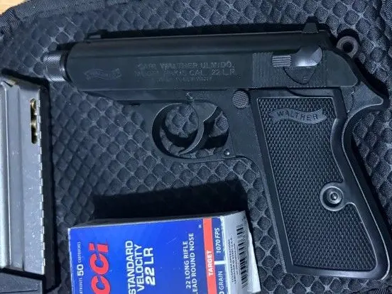 Walter PPK 22 threaded barrel