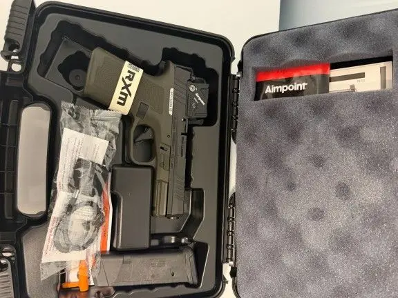 Ruger RXM COA Aimpoint OD Green 9mm