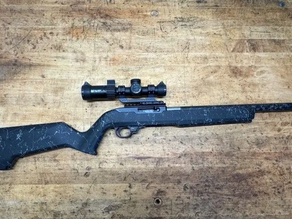 Ruger 10/22 Carbon Fiber Barrel Magpul Stock