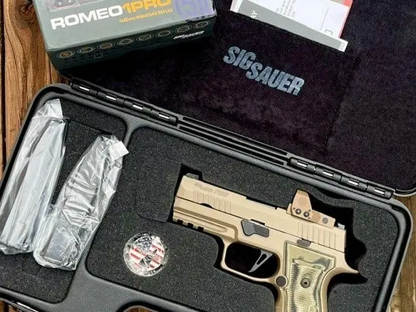 Sig Sauer P320 Scorpion w/ custom Romeo Red Dot (NIB)