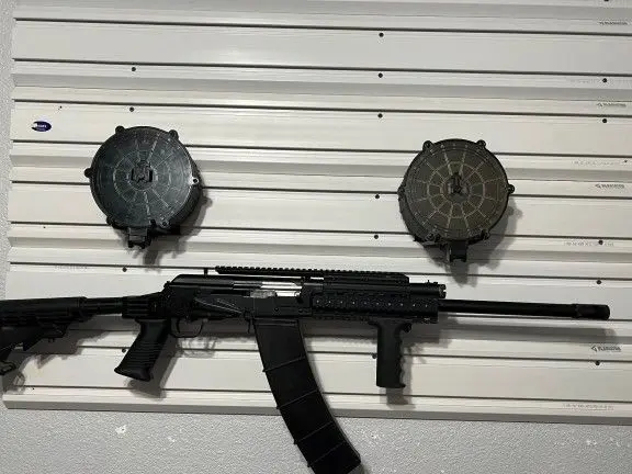 Russian Saiga 12 shotgun