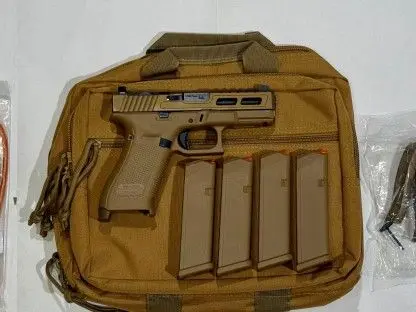 Custom Glock 19X with Range Bag