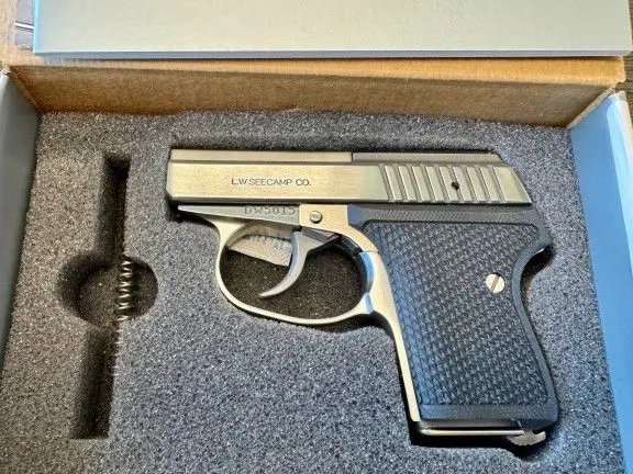 Seecamp LWS-380 Stainless Conceal Carry 380 NIB