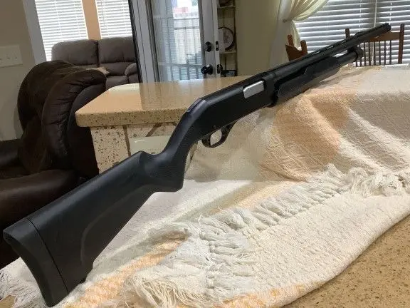New and Unfired Steven Shotgun, Model 320, 20 ga. With 22" Vented rib Barrel