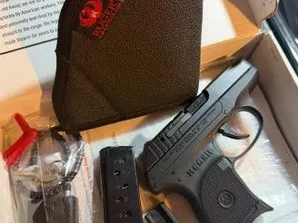 LNIB RUGER LCP WITH EXTRAS* MINT. Hammer fired, double single action for the safest purse pocket carrier available.