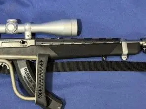 Ruger 10/22 Stainless Carbine .22 LR, Folding Stock, Leupold VX-I 3-9x40