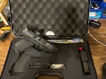 Walther 9mm PDP Compact 4" with holster