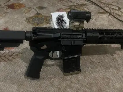 8.5” 300BO Aero precision with upgrades