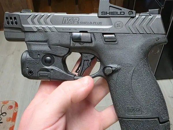 S&W Shield Plus Performance Center Carry Comp, w/ xtras.
