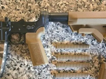 PSA complete AR lower with extras