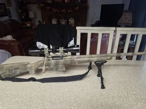Savage model 10 heavy fluted barrel 308 win