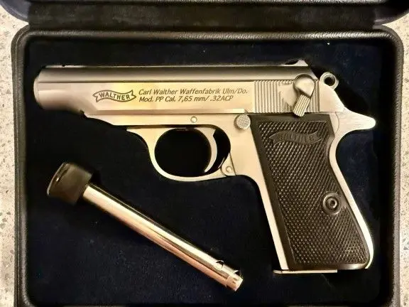 Walther PP Stainless .32acp NIB