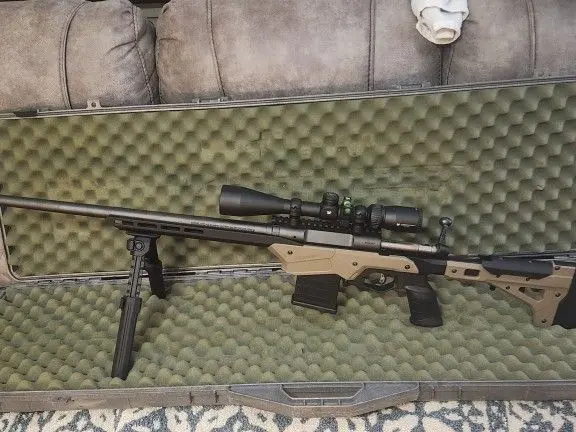 Savage Axis 6.5 Creedmore on MDT Chassis