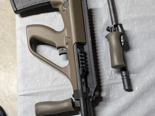 Aug Rifle Nice Dual Caliber Setup
