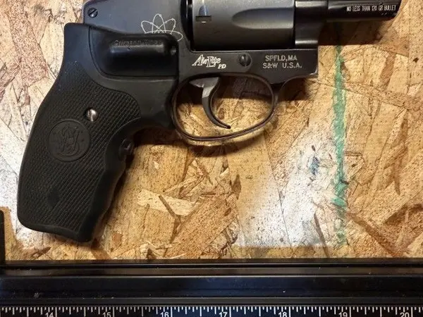 SW 340PD with laser grips.