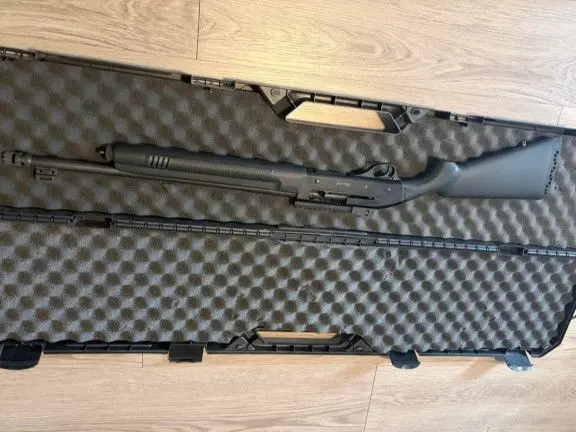 EAA Churchill 220 Tactical — 20 GA Semi-Auto, 18.5" Barrel, Rail, Breacher Choke
