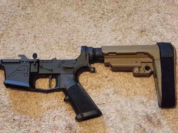 Complete Aero Precision EPC-9 Lower w/SBA3 Brace
