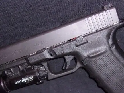 Glock 41 .45 ACP with accessories