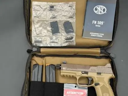 FN America semi auto pistol 509T Tactical in 9mm