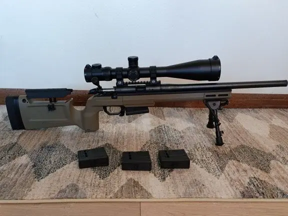 Bergara B14r .22 lr Bolt Action - Benchrest Rifle - Vector 12-60x Scope