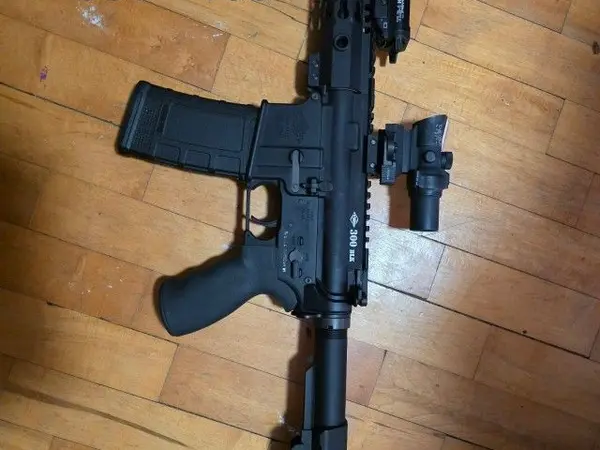 built 300 black out with mini acog