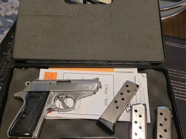 Walther PPK/S .380 acp with action job stainless