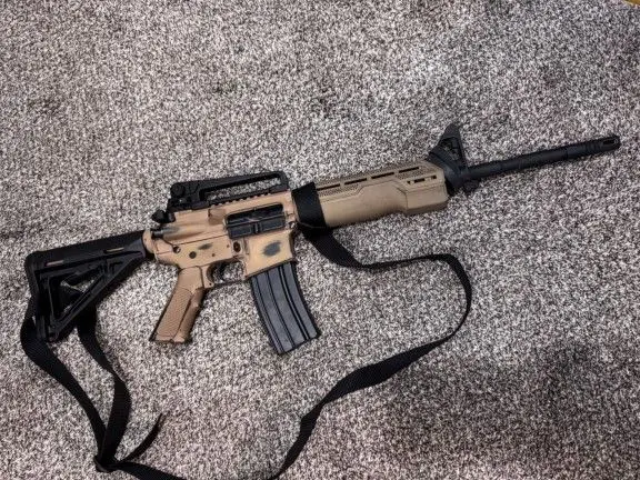 14.5" barrel AR,