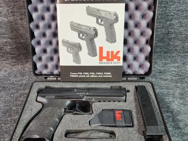 HK P30L V3 9mm – German Made – Matching Numbers – Factory Case & Extras