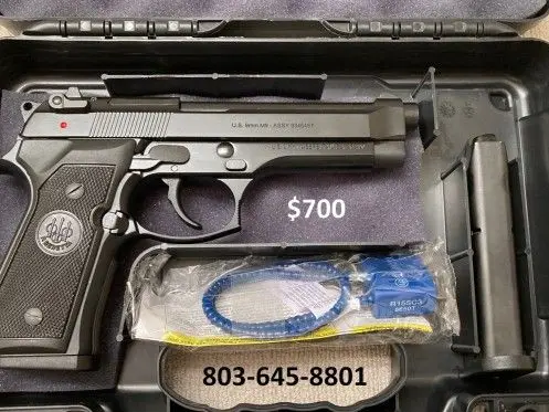 Beretta M9 plus extras (LNIB, unfired)