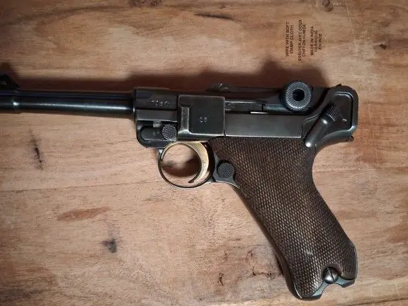 Dwm p08 luger police marked 1921