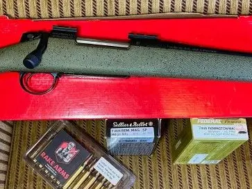 NIB -Bergara B-14-Hunter- 7mm Remington Mag -24" Barrel- Green Graphite - NIB unfired